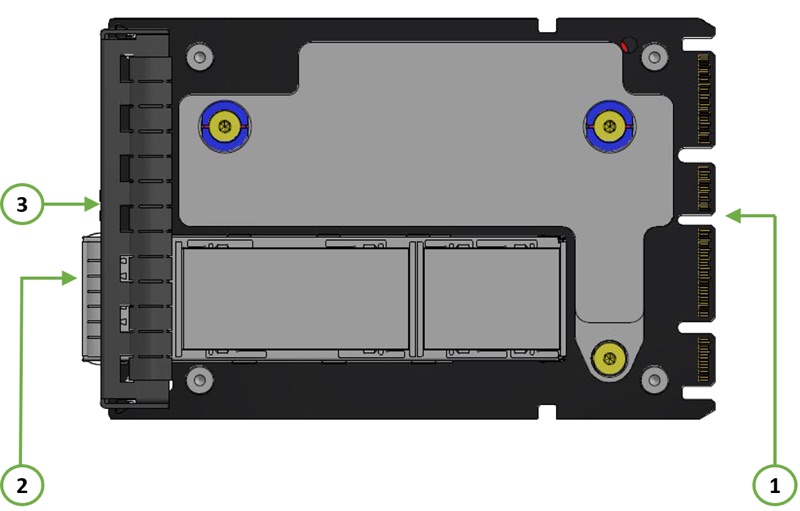 ConnectX-8 2X400GbE Dual-Port OSFP OCP Adapter thumbnail 2