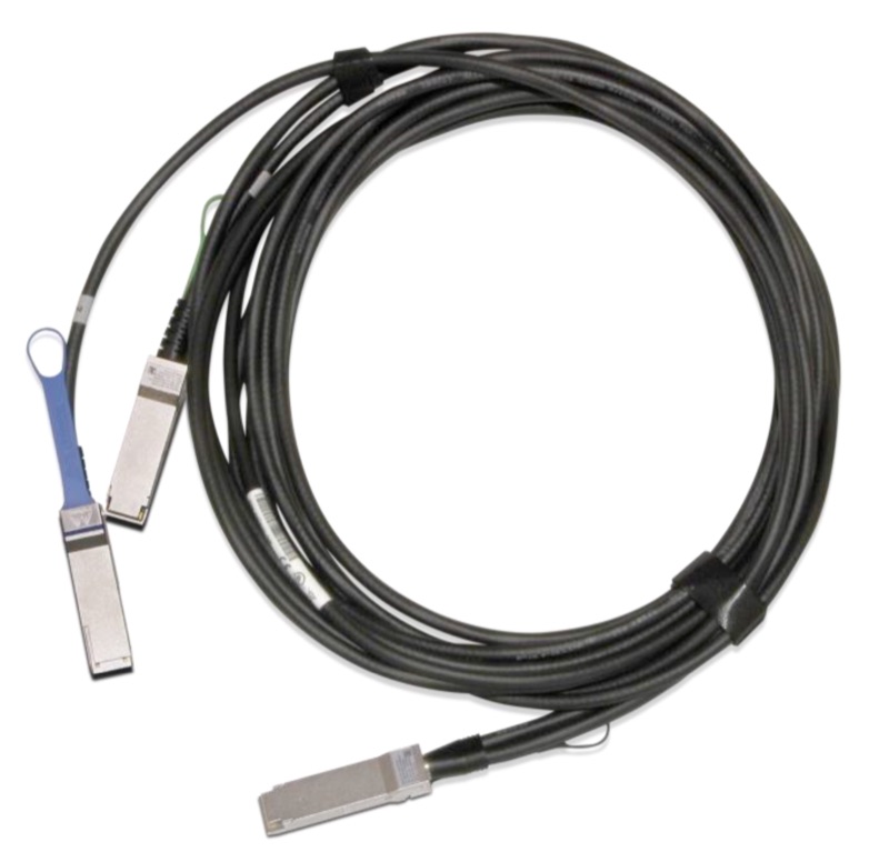 200GbE QSFP56 Breakout DAC Cable, 1.5m thumbnail 2