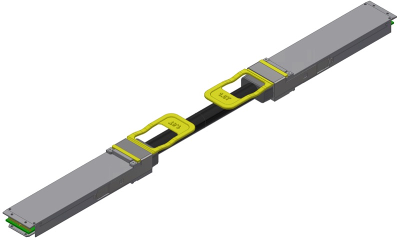 1600GbE OSFP Breakout DAC Cable, 1.1m thumbnail 2