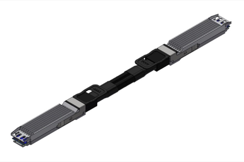 NDR OSFP Active Copper Cable, 5m thumbnail 2